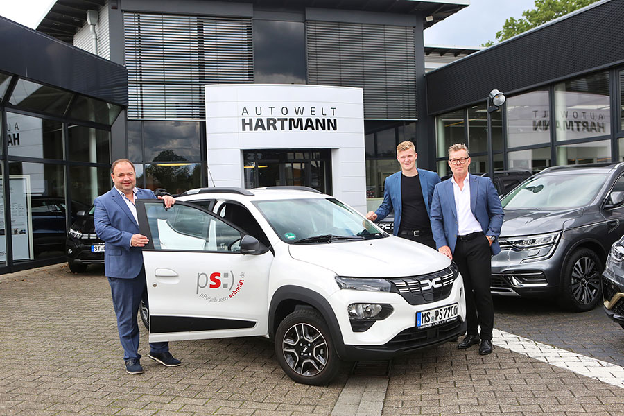 Dacia Spring Fahrzeugübergabe Dacia Spring Fahrzeugübergabe