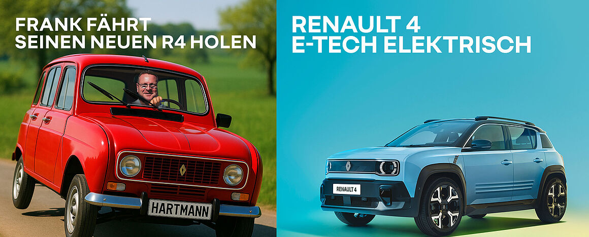 Der neue Renault R4 e-Tech bei Autowelt Hartmann Der neue Renault R4 e-Tech bei Autowelt Hartmann