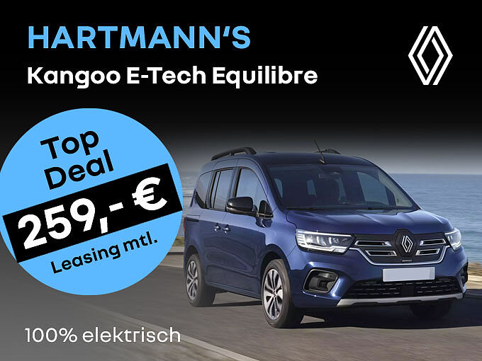 Renault Kangoo E-Tech Equilibre Comfort Range 